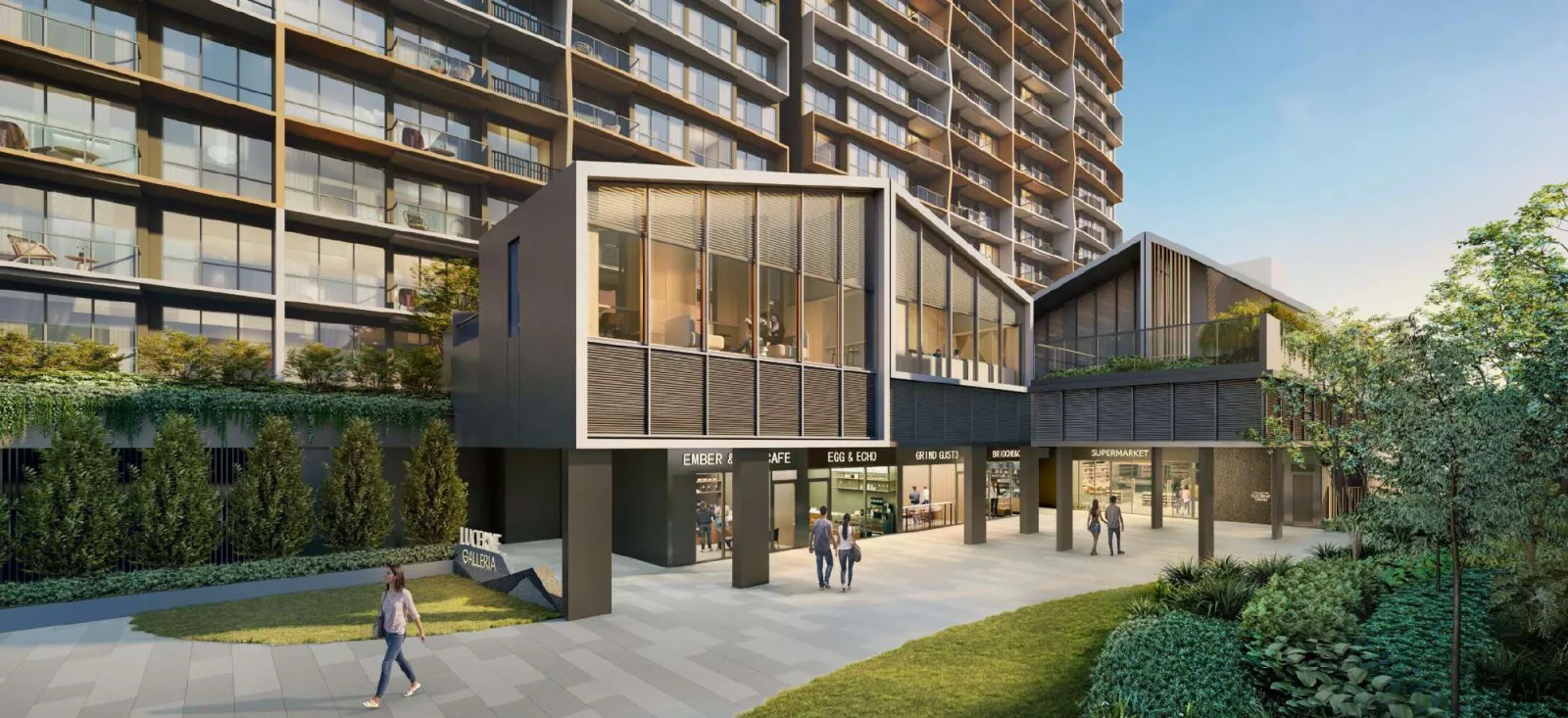 Community Plaza and Lucerne Galleria retail